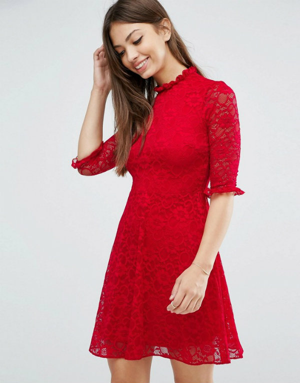 christmas party dresses with sleeves